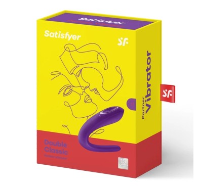 Wibrator dla par - Satisfyer Double Classic